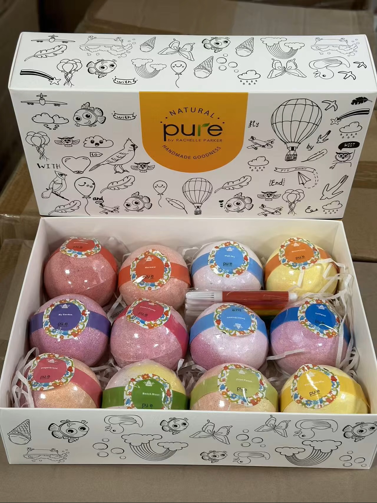 Boule de Bain pack de 12