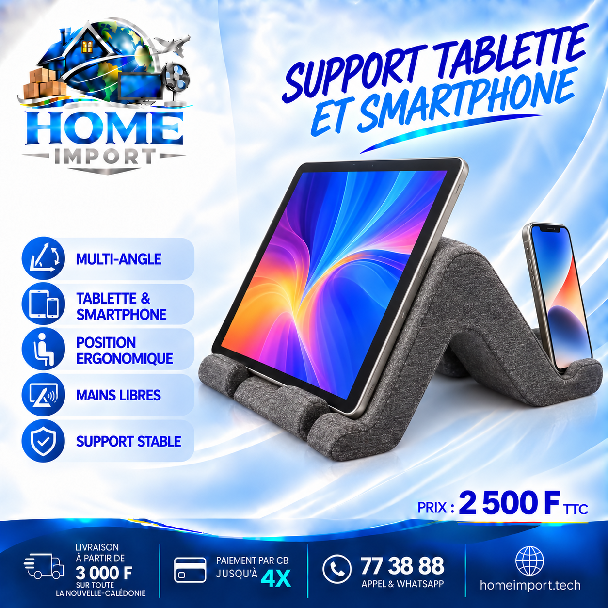 Support tablette / Téléphone