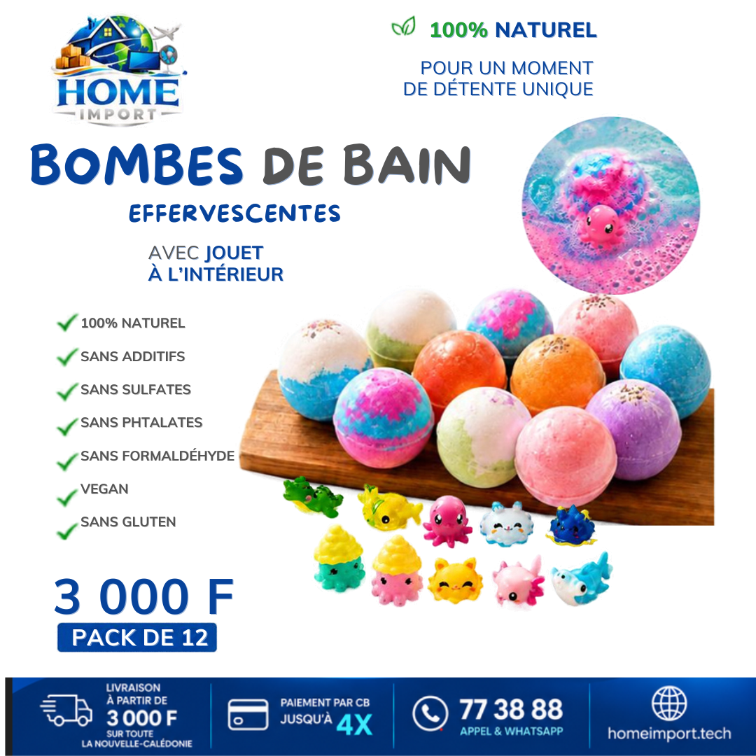 Boule de Bain pack de 12
